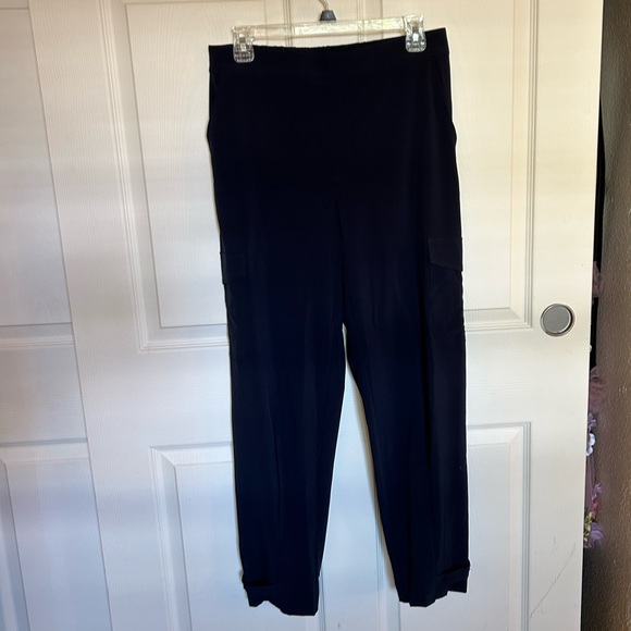 Banana Republic NWT navy pants with ankle button detail - Picture 1 of 6